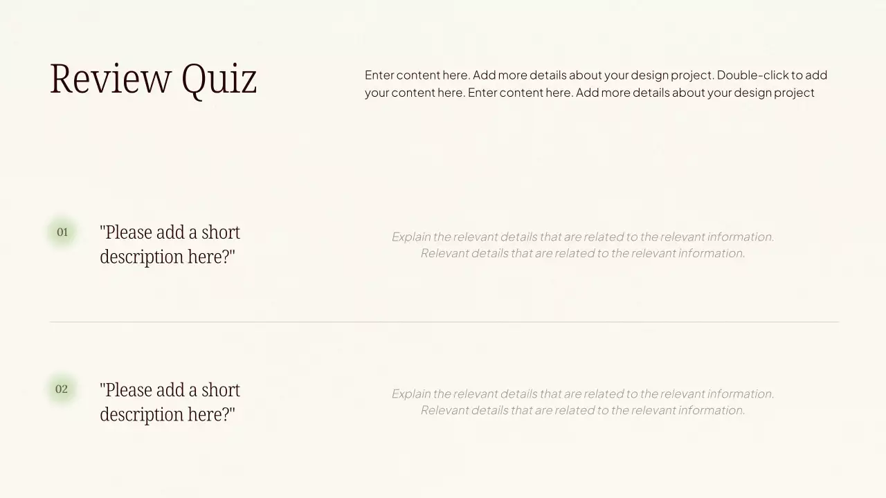 Presentasi Kursus AI Modern Warna Krem