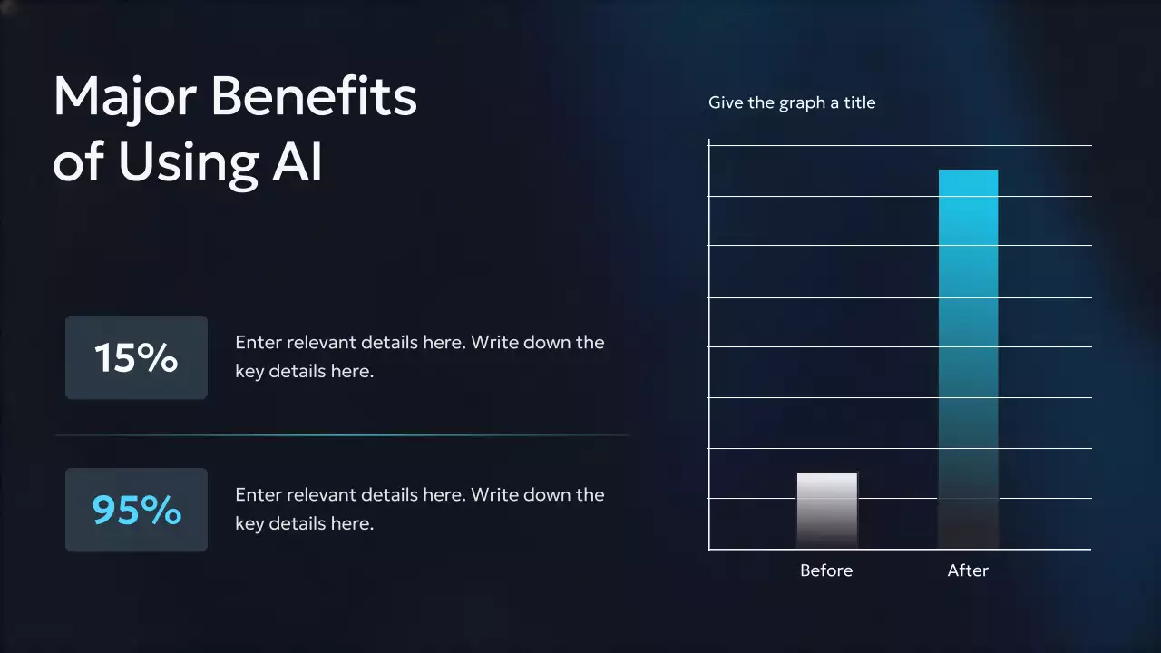 Presentasi Kursus AI Modern Biru