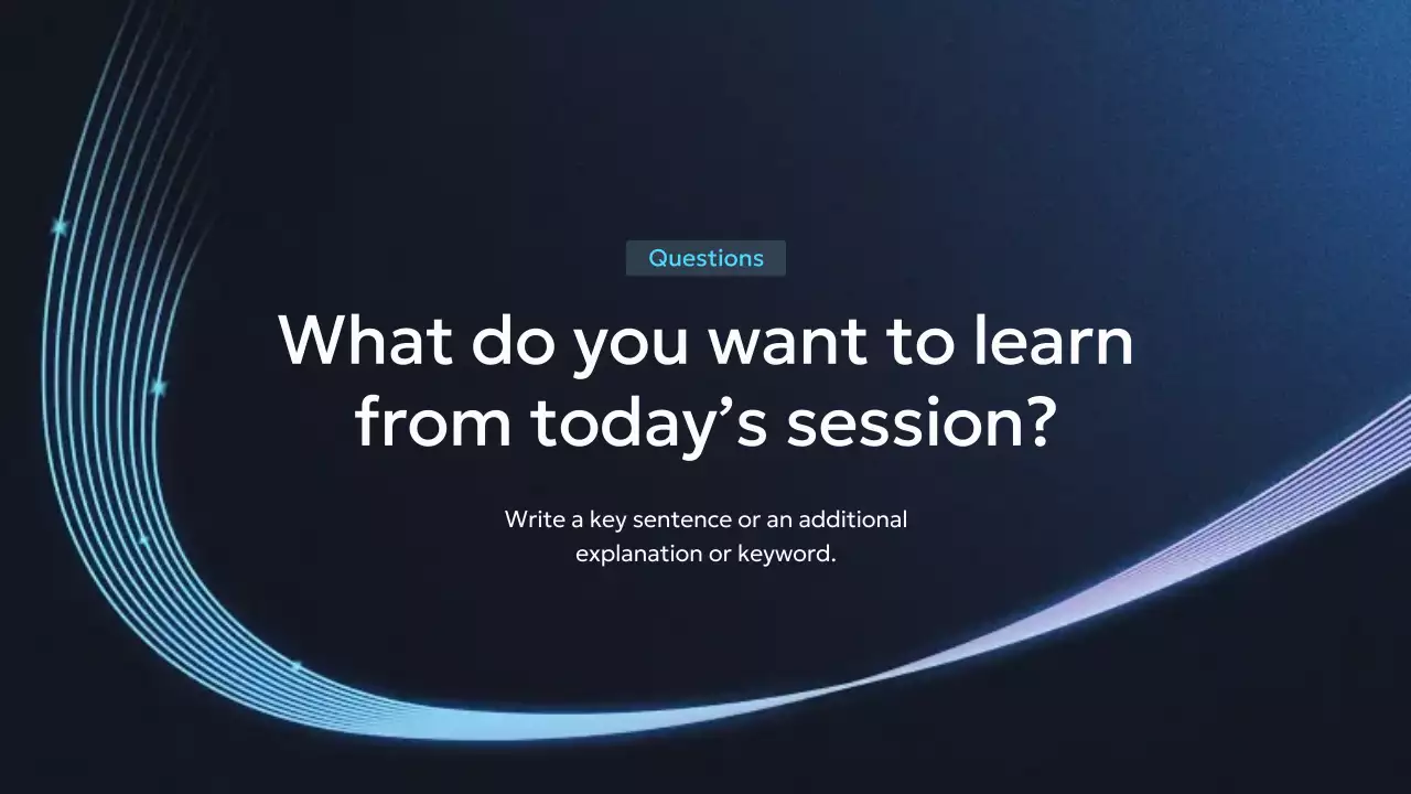 Presentasi Kursus AI Modern Biru