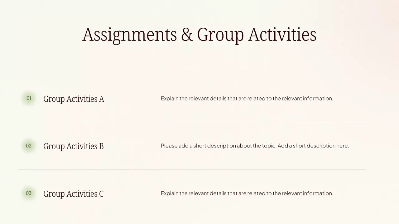 Presentasi Kursus AI Modern Warna Krem