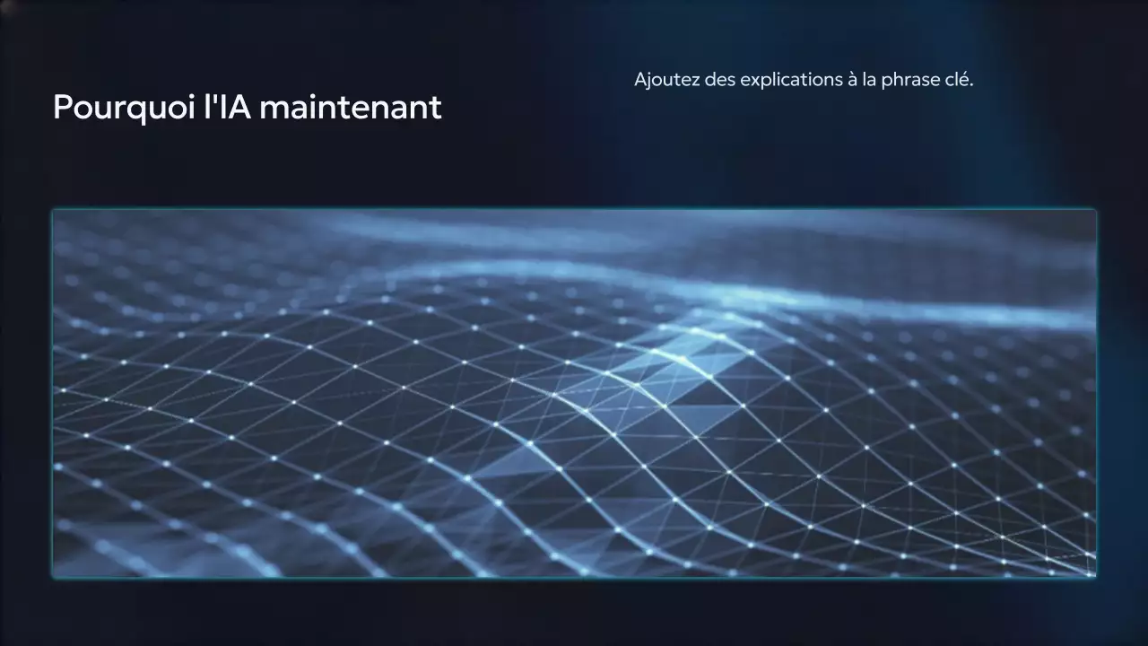 Présentation du cours Blue Modern AI