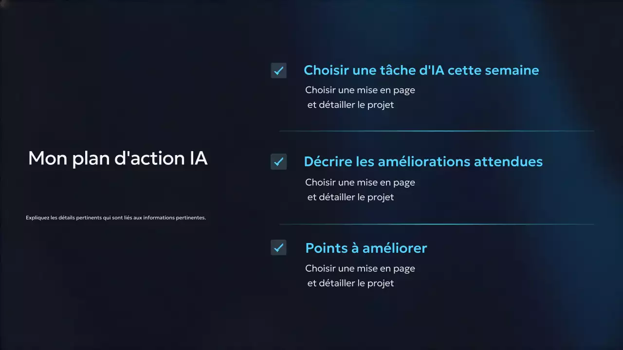 Présentation du cours Blue Modern AI