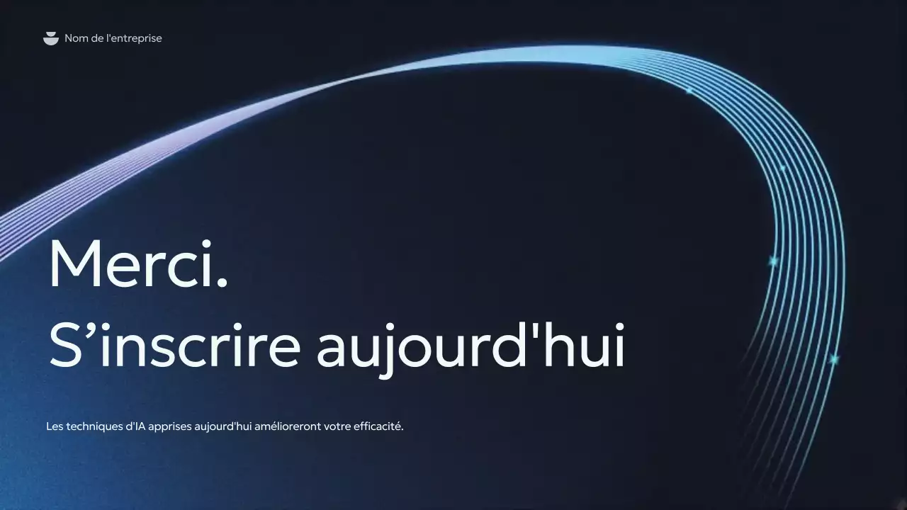 Présentation du cours Blue Modern AI