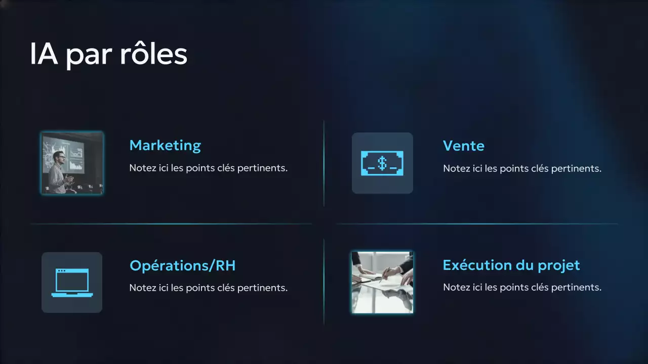 Présentation du cours Blue Modern AI