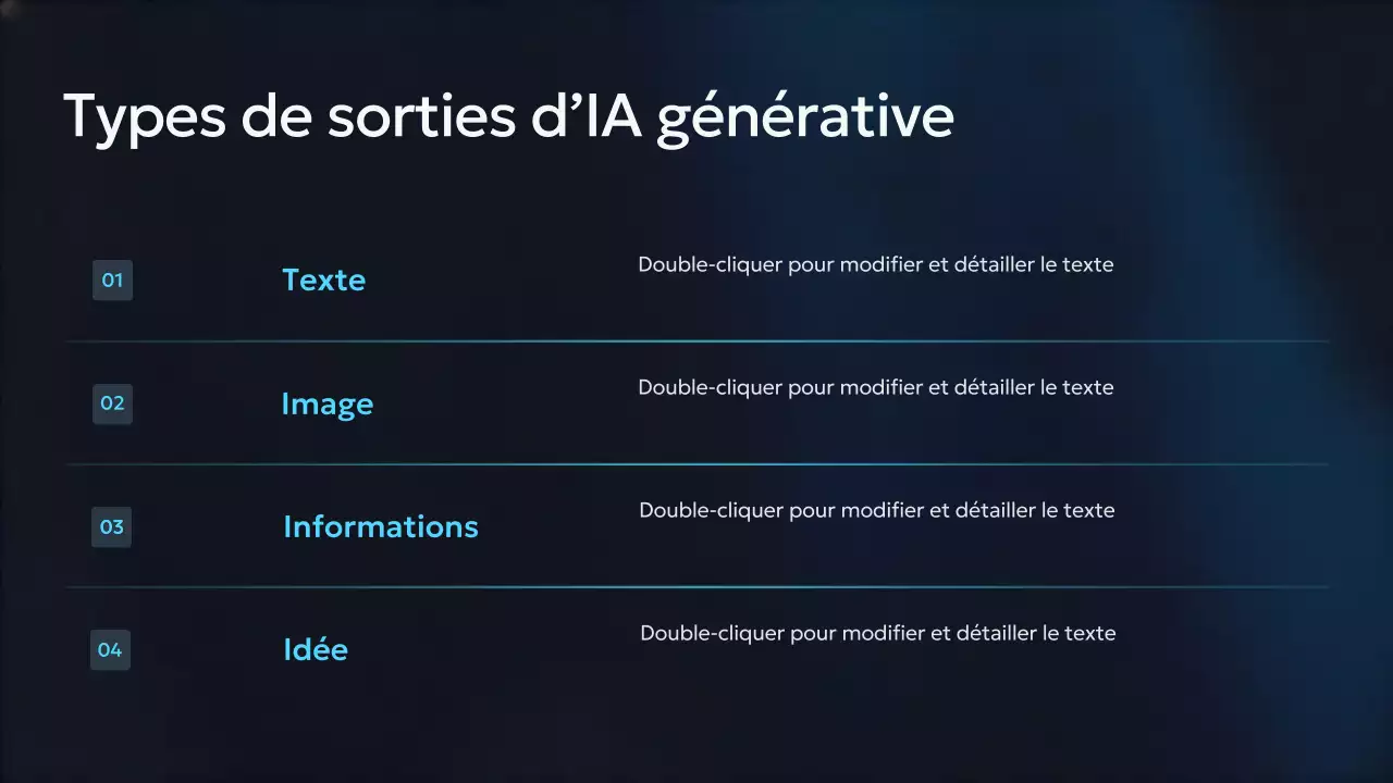 Présentation du cours Blue Modern AI