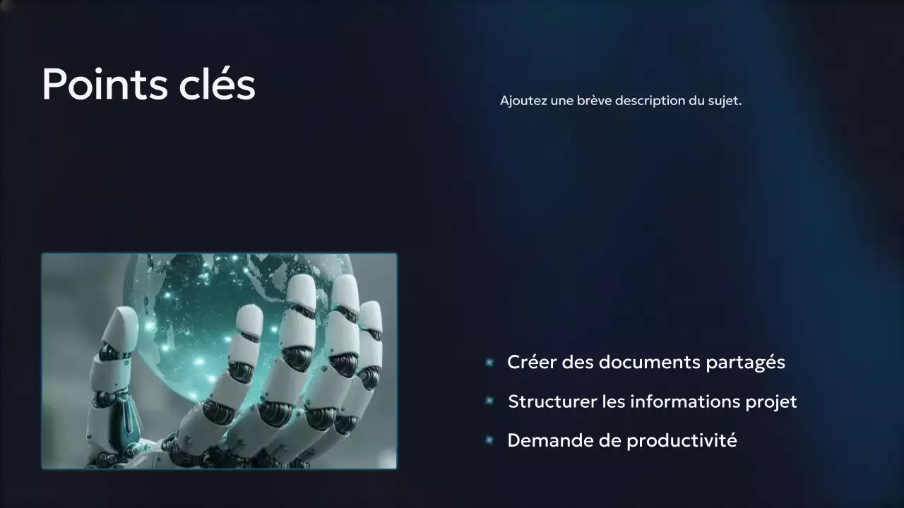 Présentation du cours Blue Modern AI