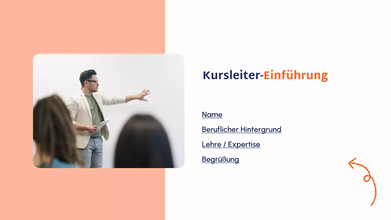 Präsentation des Blue Modern AI Kursleitfadens