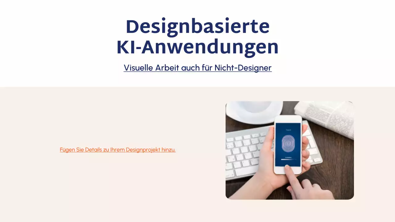 Präsentation des Blue Modern AI Kursleitfadens