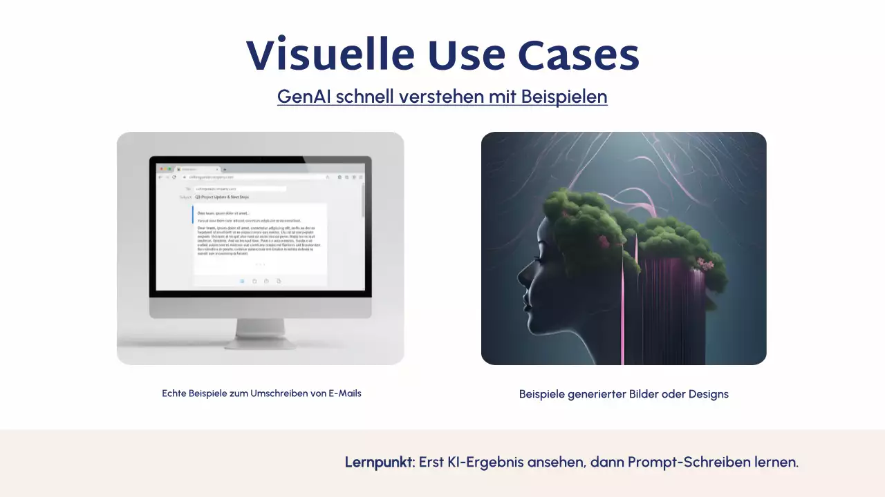 Präsentation des Blue Modern AI Kursleitfadens