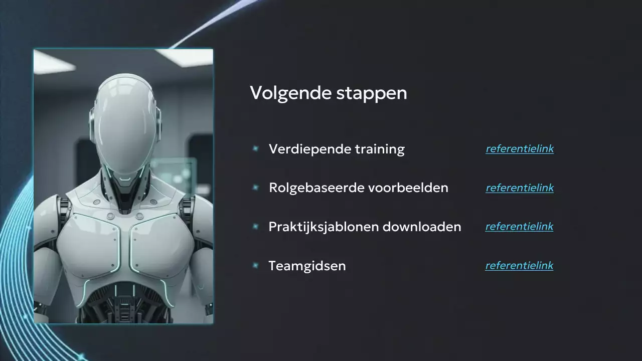 Presentatie van de Blue Modern AI-cursus