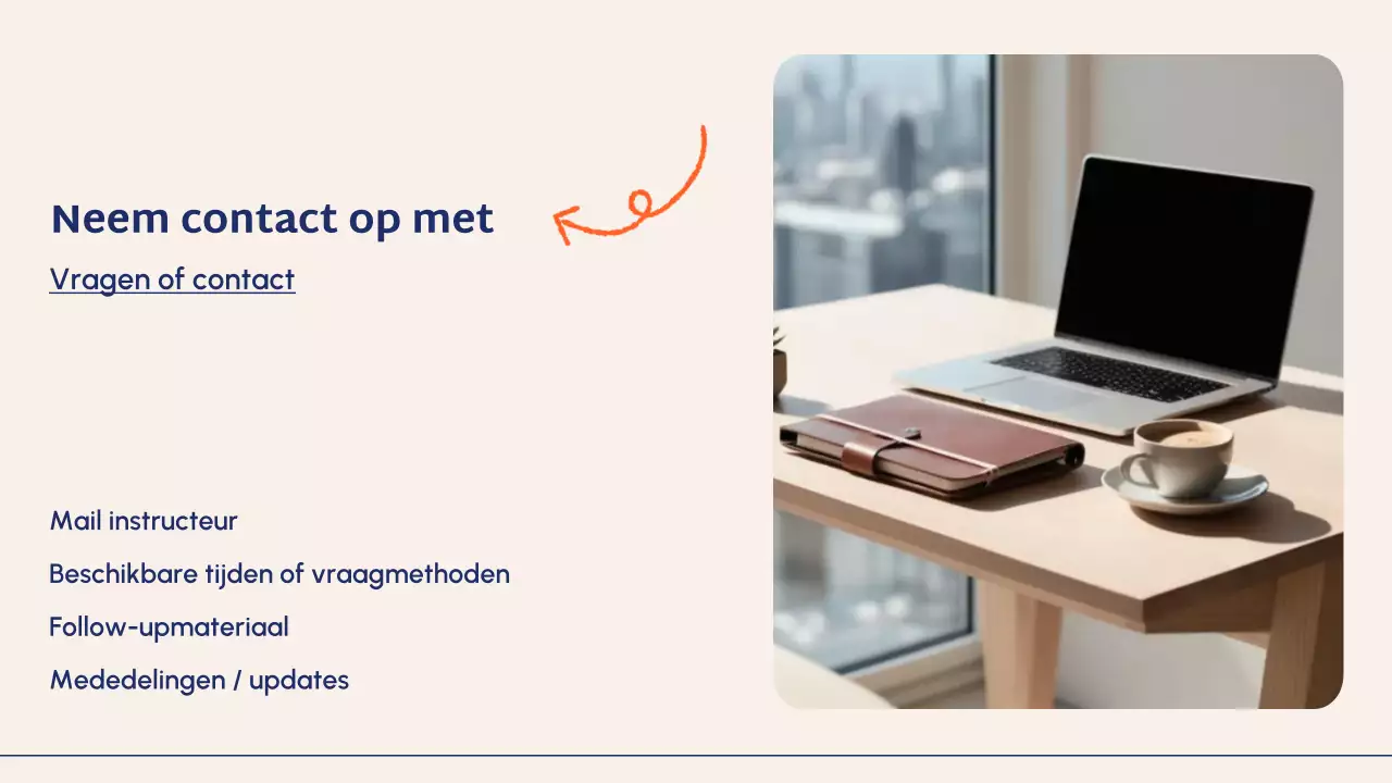 Blue Modern AI cursushandleiding presentatie