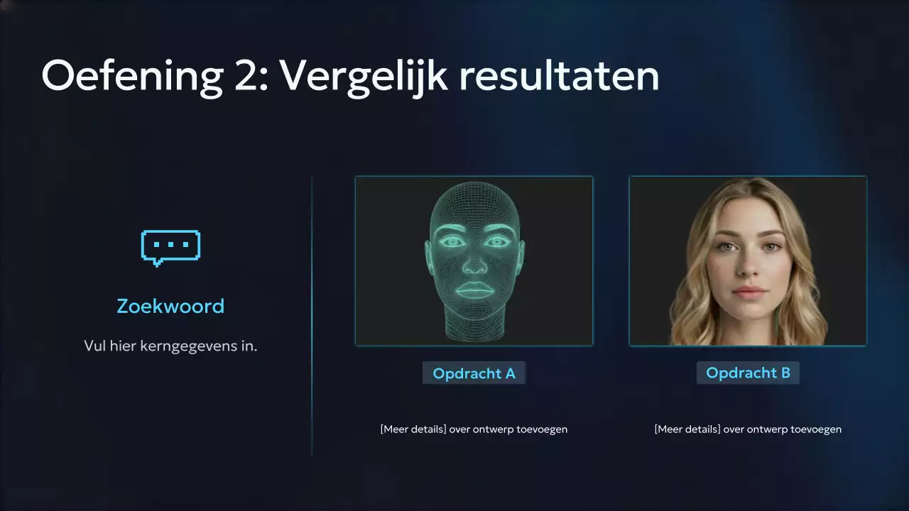 Presentatie van de Blue Modern AI-cursus