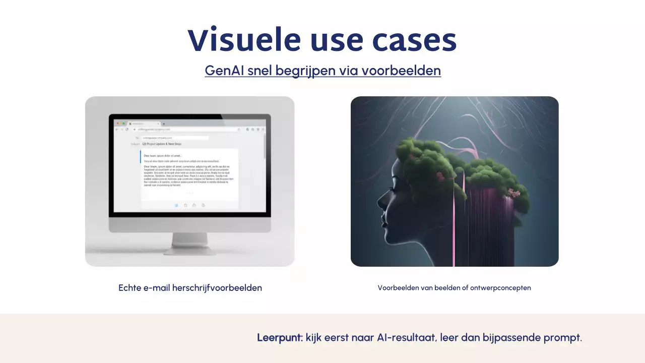 Blue Modern AI cursushandleiding presentatie