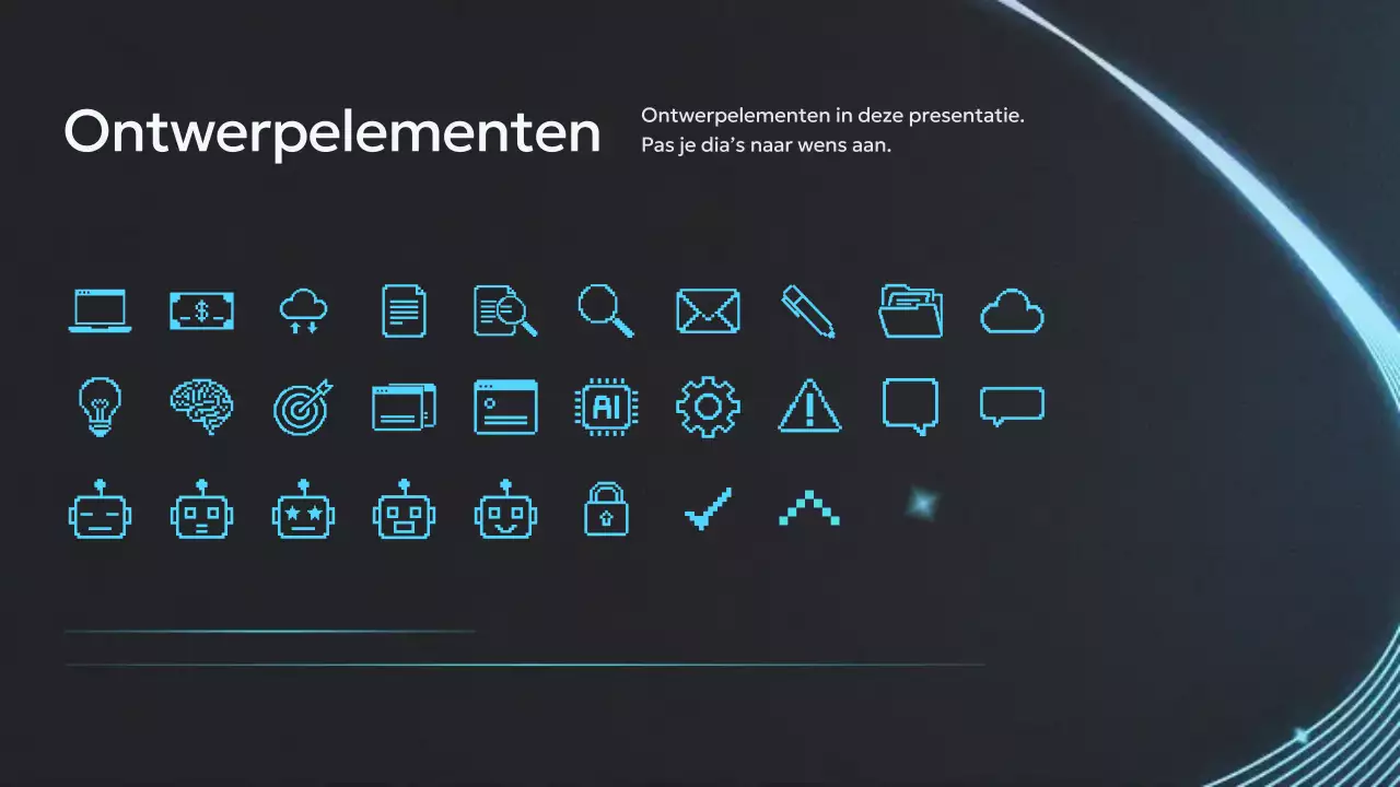 Presentatie van de Blue Modern AI-cursus