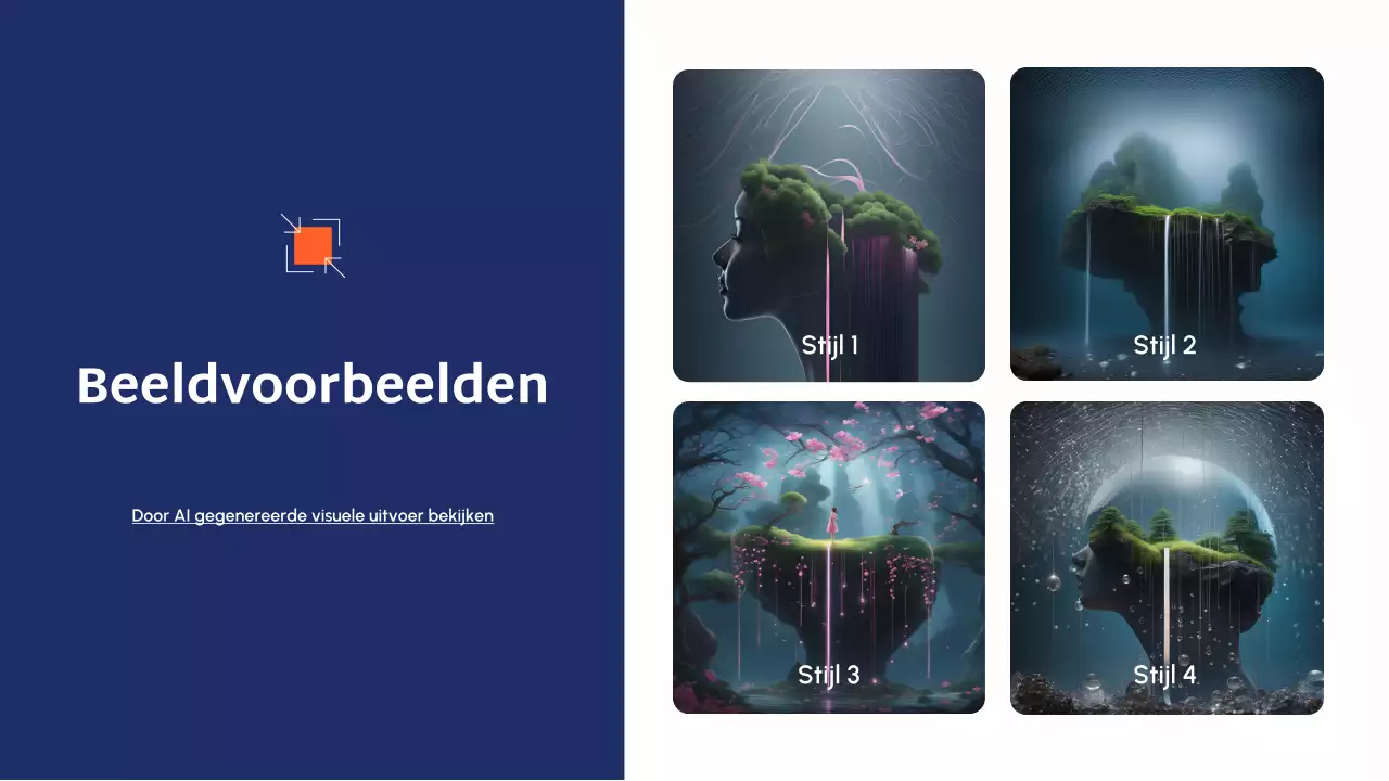 Blue Modern AI cursushandleiding presentatie