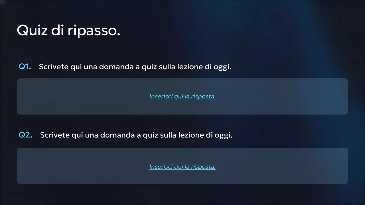 Presentazione del corso Blue Modern AI