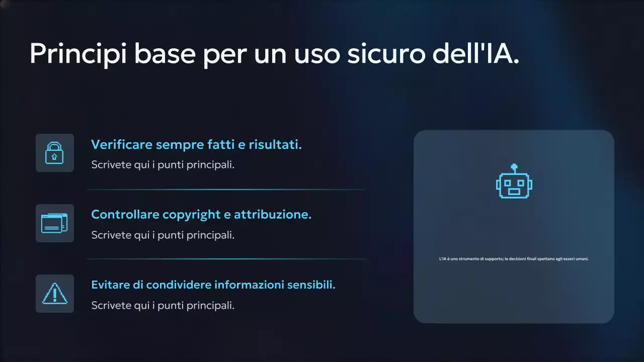 Presentazione del corso Blue Modern AI