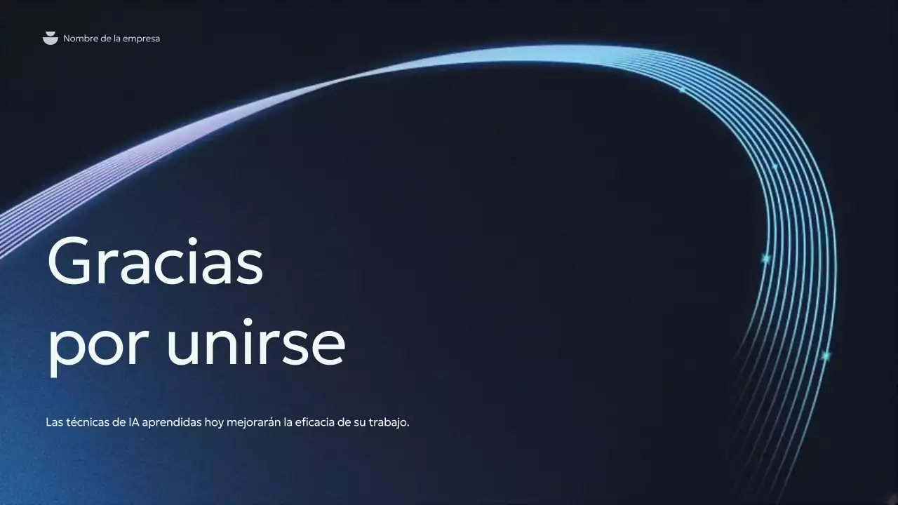 Presentación del curso Blue Modern AI