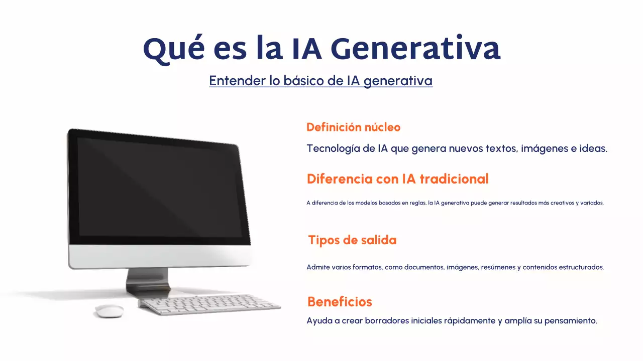Presentación de la guía del curso de IA moderna de Blue