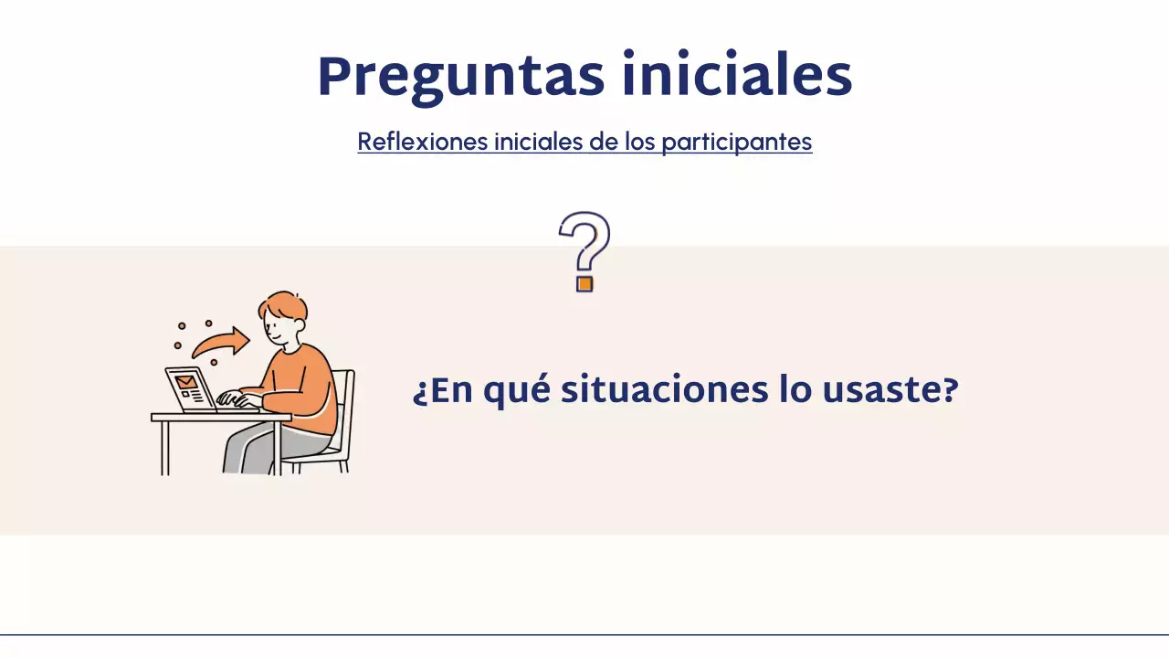 Presentación de la guía del curso de IA moderna de Blue