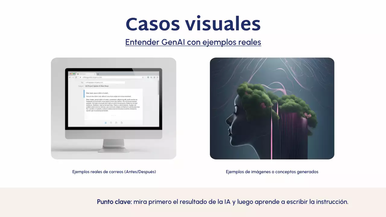 Presentación de la guía del curso de IA moderna de Blue