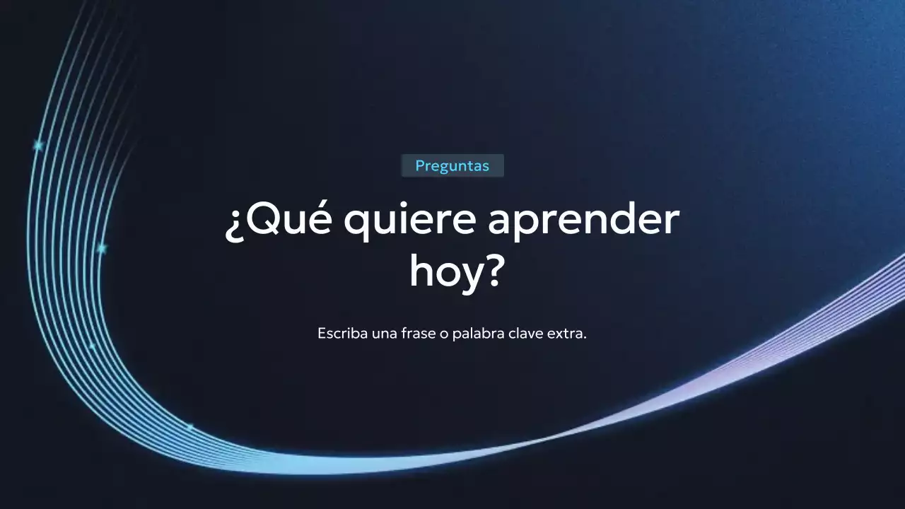 Presentación del curso Blue Modern AI