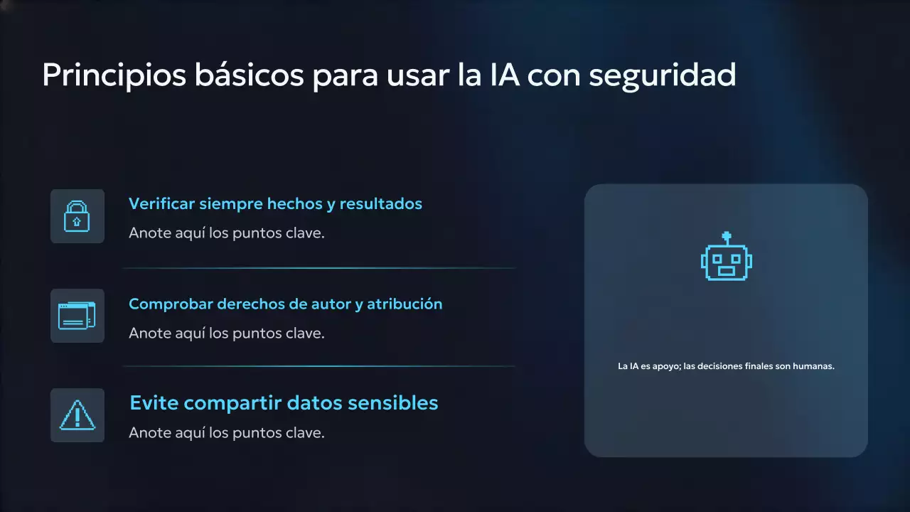 Presentación del curso Blue Modern AI