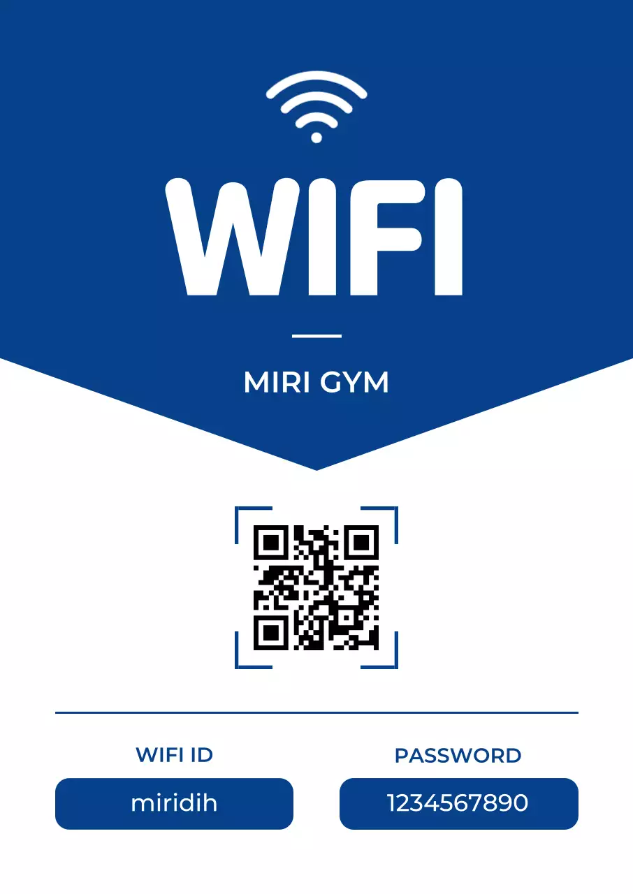 파랑 모던 네트워크 안내