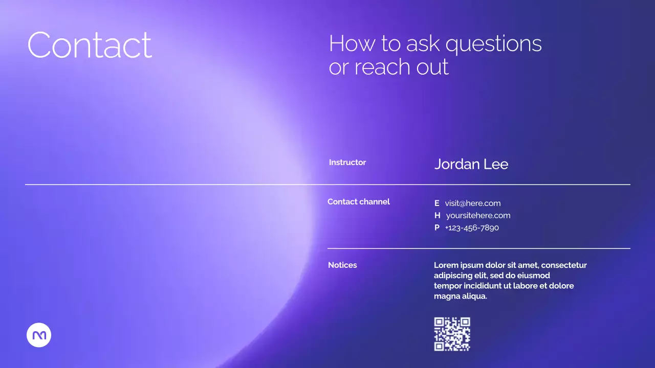 보라색 현대 AI 강좌 발표