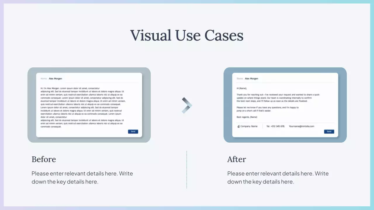 Presentasi Kursus AI Sederhana Biru