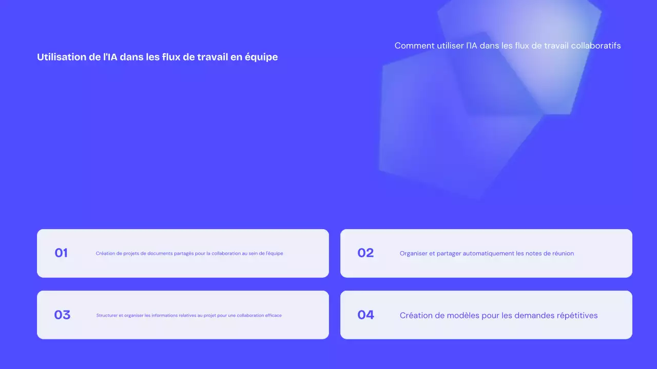 Conférence sur l'IA moderne bleue