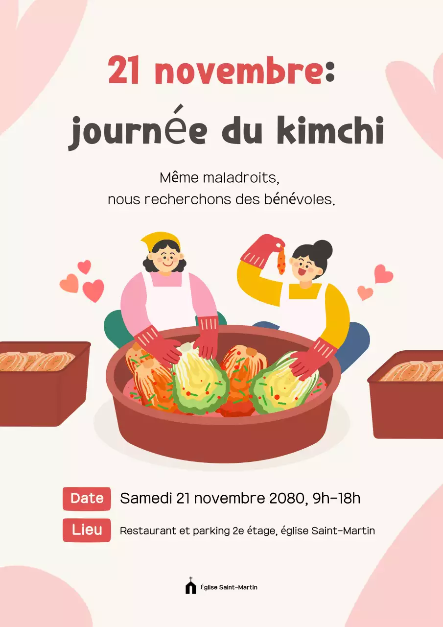 Événement Pink Baby Kimchi