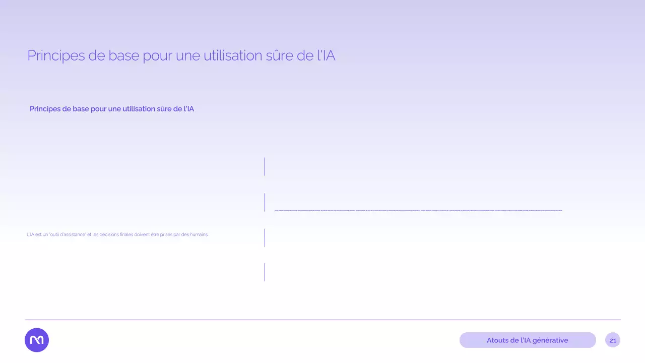 Présentation du cours Purple Modern AI