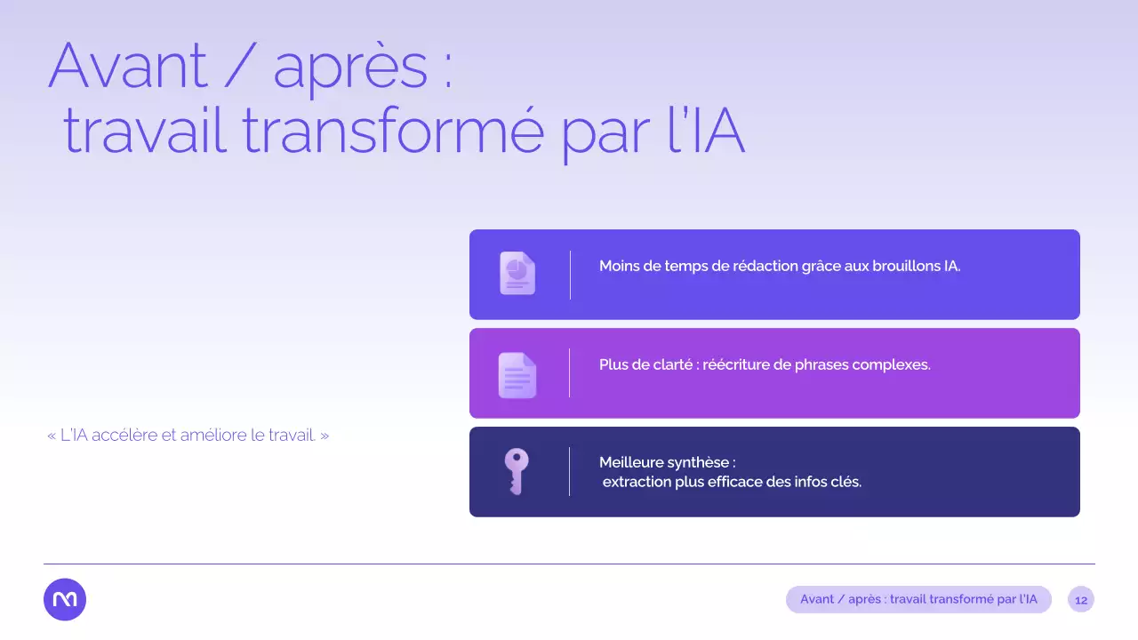Présentation du cours Purple Modern AI