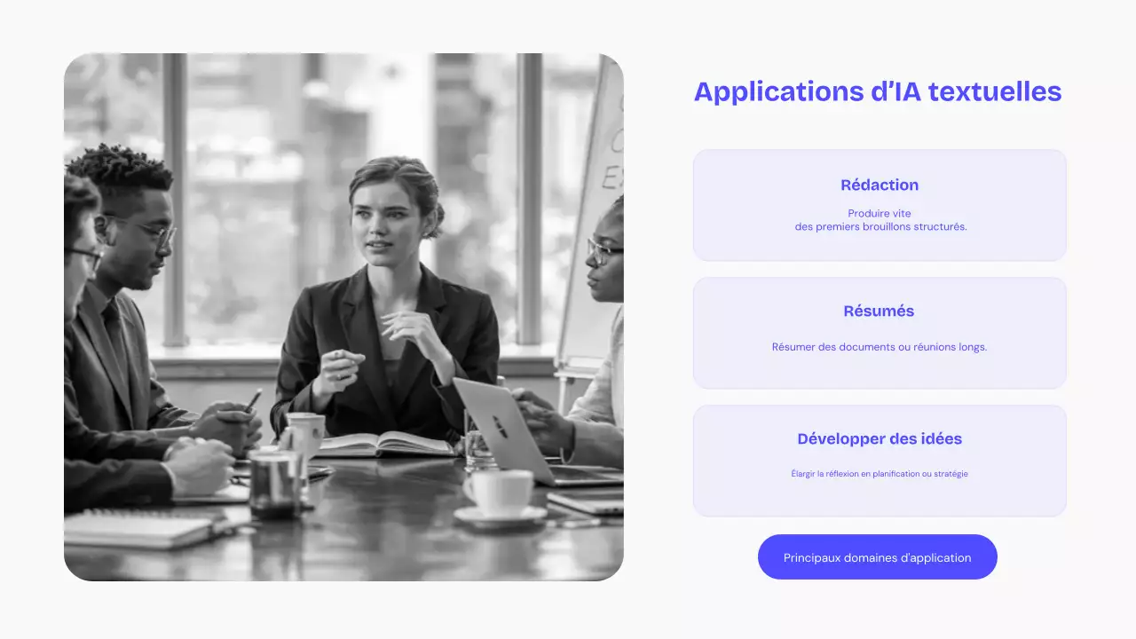 Conférence sur l'IA moderne bleue
