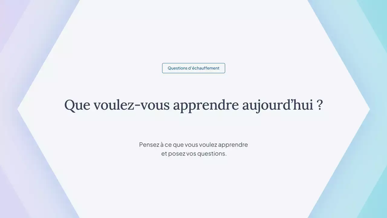 Présentation du cours Blue Simple AI