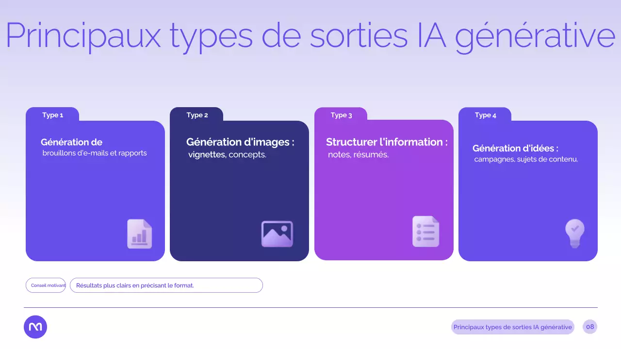 Présentation du cours Purple Modern AI