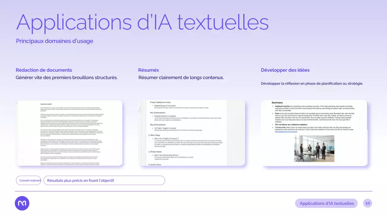Présentation du cours Purple Modern AI