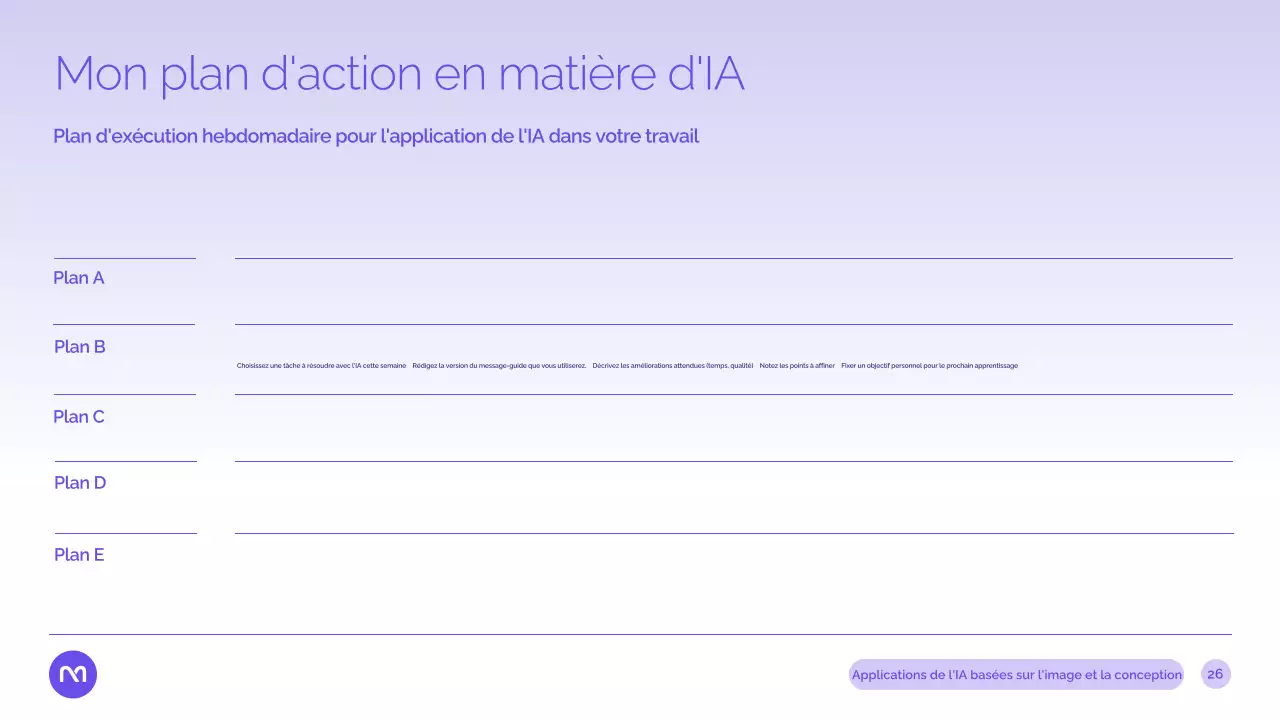 Présentation du cours Purple Modern AI