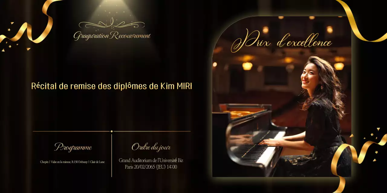 Cérémonie de remise des diplômes Black Classic