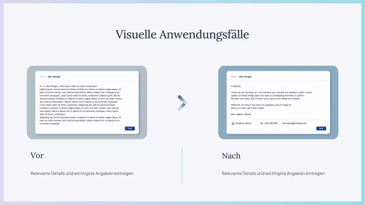 Präsentation des Blue Simple AI-Kurses