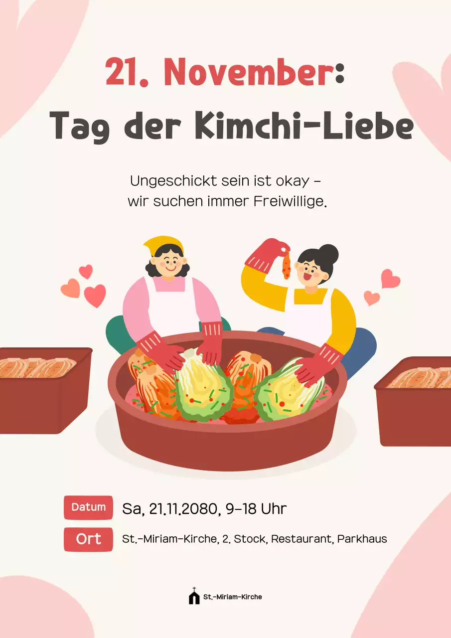 Pink Baby Kimchi Event