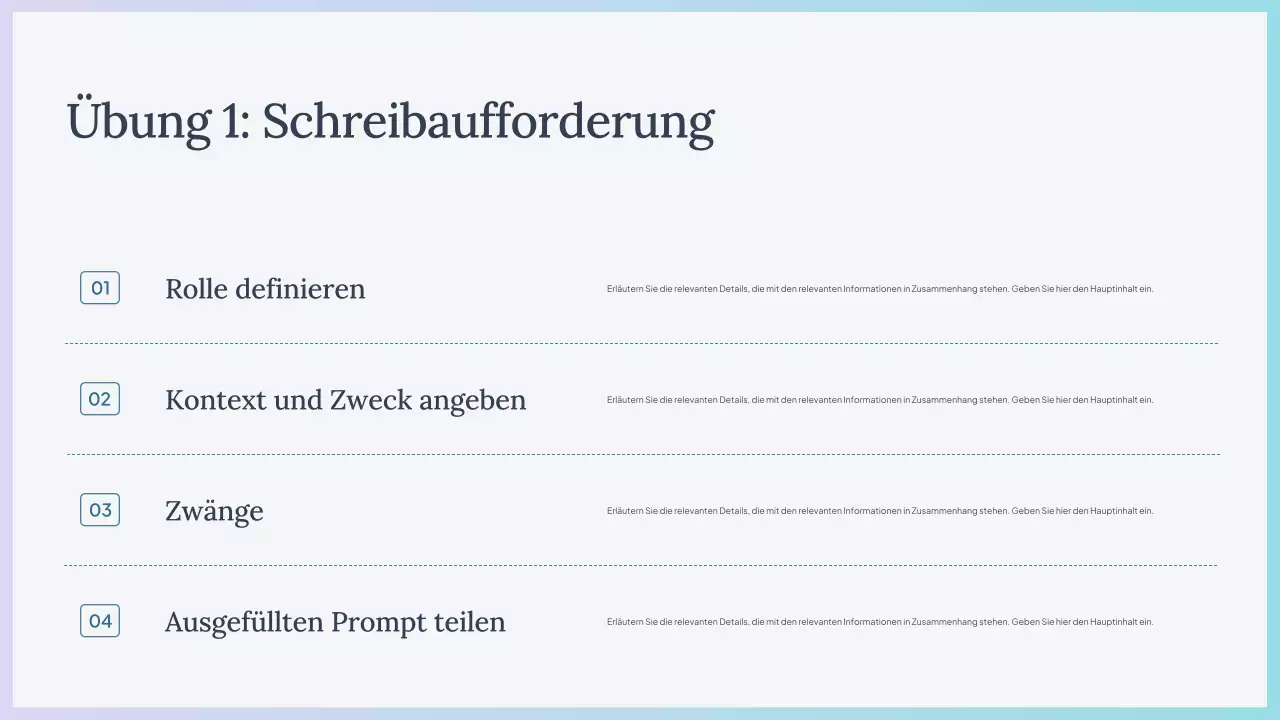 Präsentation des Blue Simple AI-Kurses