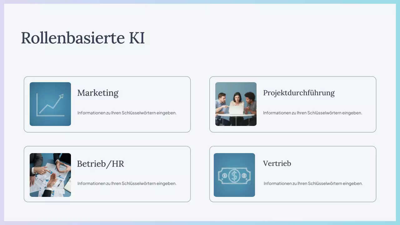 Präsentation des Blue Simple AI-Kurses