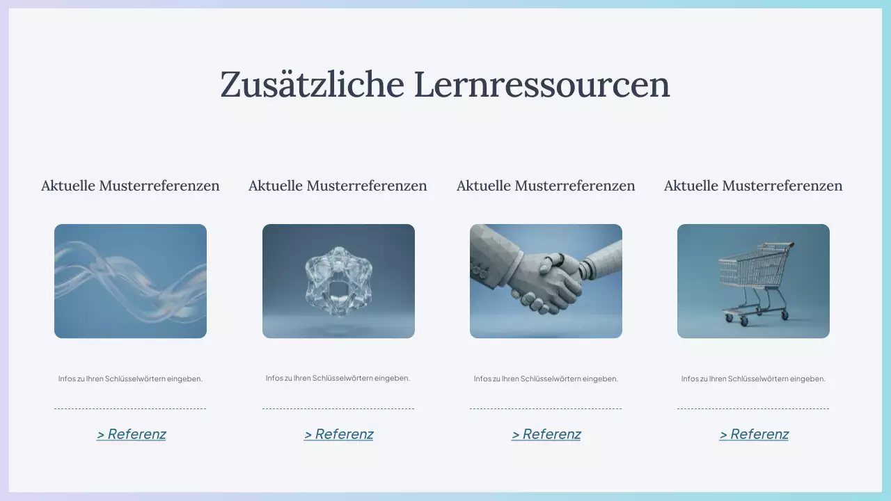 Präsentation des Blue Simple AI-Kurses