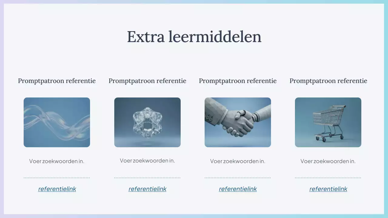Blue Simple AI cursuspresentatie
