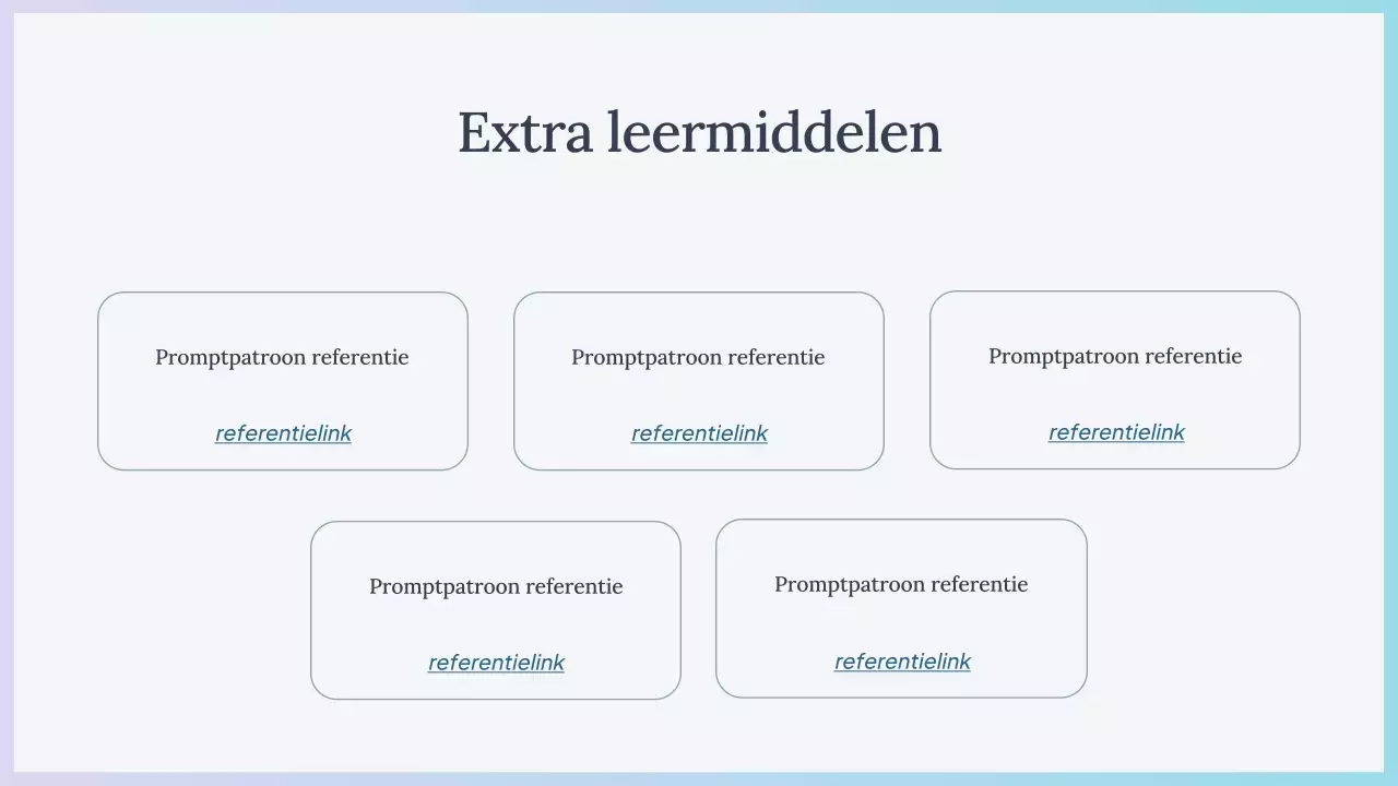 Blue Simple AI cursuspresentatie