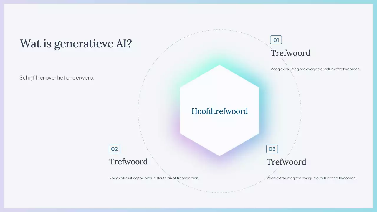 Blue Simple AI cursuspresentatie