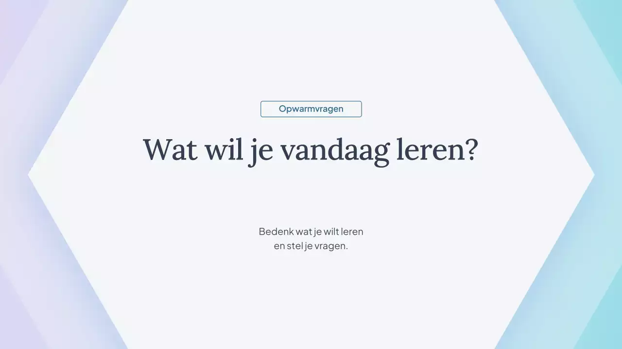 Blue Simple AI cursuspresentatie