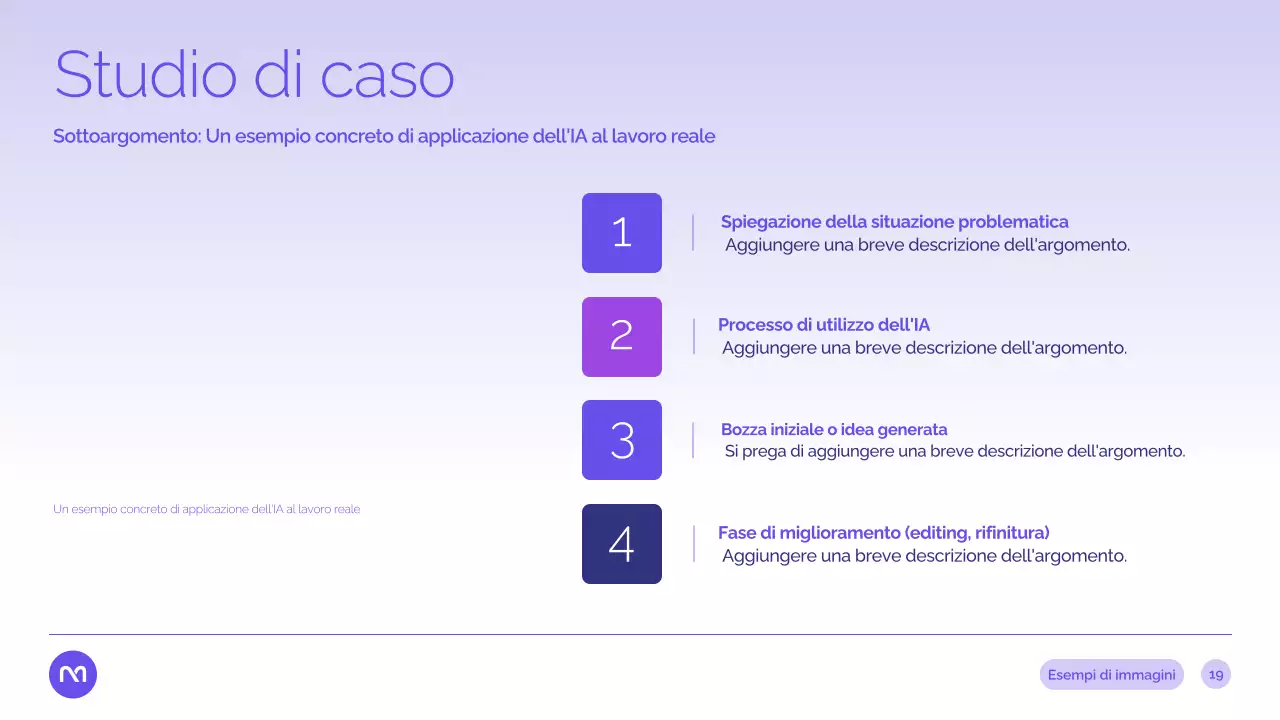Presentazione del corso di intelligenza artificiale moderna viola